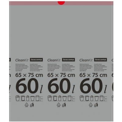 Tescoma Zatahovací sáčky do odpadkových košů CLEAN KIT 60 l, 15 ks – Zboží Dáma