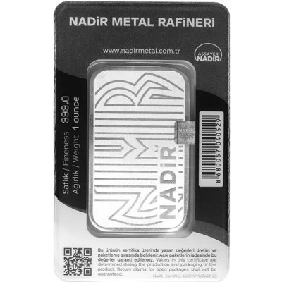 Nadir stříbrný slitek 1 oz – Hledejceny.cz