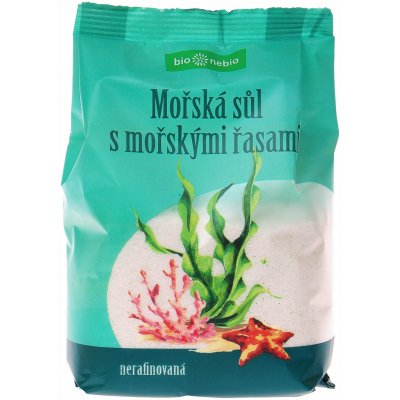 BioNebio mořská sůl s mořskými řasami 300 g – Sleviste.cz