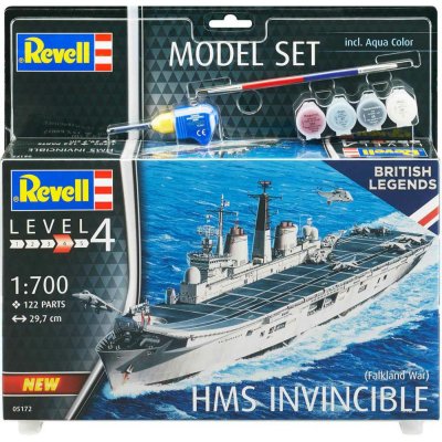 Revell Plastic ModelKit loď 05172 HMS Invincible Falkland War 1:700
