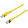 síťový kabel Harting 09488547745030 Patch, S/FTP, 6a, licna, Cu, PUR, 3m, žlutý