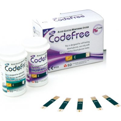 SD Biosensor testovací proužky pro SD Codefree 50 ks – Sleviste.cz