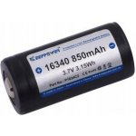 KEEPPOWER 850 mAh CR123 ICR16340-85PCM – Zboží Živě