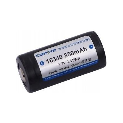 KEEPPOWER 850 mAh CR123 ICR16340-85PCM – Zboží Živě