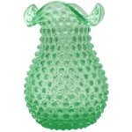 Váza 21cm - Hobnail – Ananas – uranový beryl – Hledejceny.cz