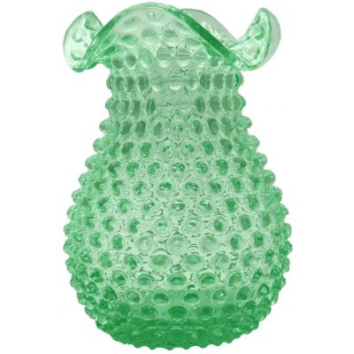 Váza 21cm - Hobnail – Ananas – uranový beryl – Hledejceny.cz