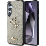 Guess Fixed Glitter Big 4G Samsung S25 zlaté GUHCS25SHG4SGD – Sleviste.cz