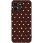 Picasee silikonový černý obal pro Honor 200 Smart 5G Peach Dots & Chocolate – Hledejceny.cz