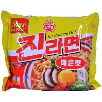 Ottogi polévka Jin Ramen Hot 120 g