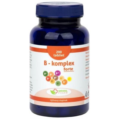 Natural Pharm B komplex 200 tablet – Zboží Mobilmania