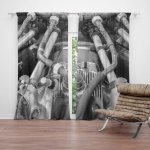 Sablio Závěs Motor: 2ks 140x250cm – Hledejceny.cz