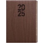 Ctirad Wood A5 denní 2025 hnědá – Zboží Živě