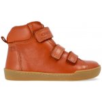 Crave Snowfield dětské zimní zateplené barefoot boty cognac – Sleviste.cz
