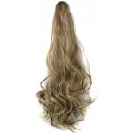 Vlnitý Ponytail se skřipcem přírodní blond s jemným hnědým melírem – Zboží Dáma