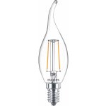 Philips 8718699763190 LED žárovka 1x2W E14 250lm 2700K teplá bílá, čirá, EyeComfort – Hledejceny.cz