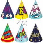 MFP klobouček karnevalový 16cm papírový mix č.3 6ks – Zboží Dáma
