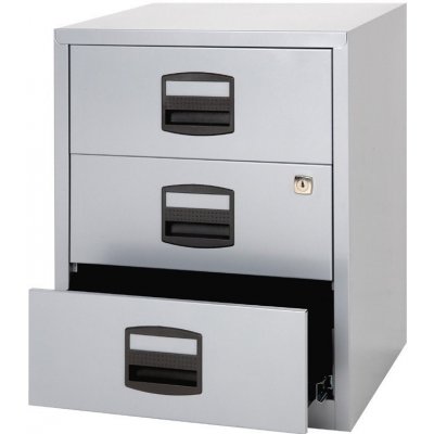 BISLEY Kartotéka kovová PFAM3S černá – Zboží Dáma