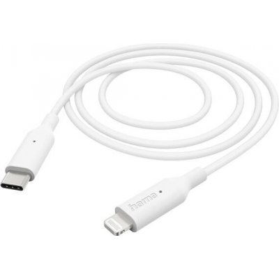 Hama 201598 MFi USB-C Lightning kabel pro Apple, 1m, bílý – Zbozi.Blesk.cz