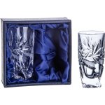 Crystalite Bohemia Broušené sklenice na likér destiláty 2 x 50 ml – Zboží Dáma