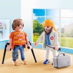 Playmobil 70079 Doktorka a pacient – Zboží Dáma