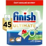 Finish Ultimate 0% All in 1 Kapsle do myčky nádobí 45 ks – Hledejceny.cz