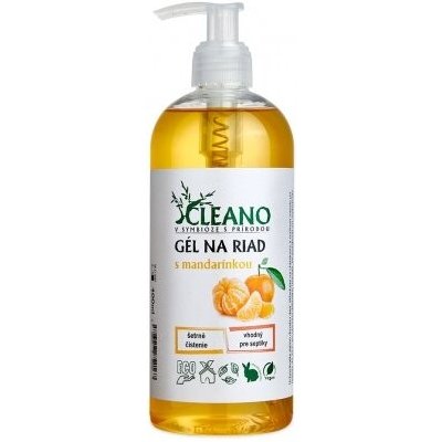 CLEANO Gel na nádobí Mandarinka 400 ml – Sleviste.cz