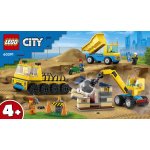 LEGO® City 60391 Vozidla ze stavby a demoliční koule – Sleviste.cz