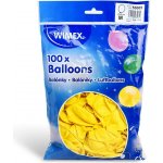 Wimex nafukovací balónky průměr 25 cm, žluté – Sleviste.cz