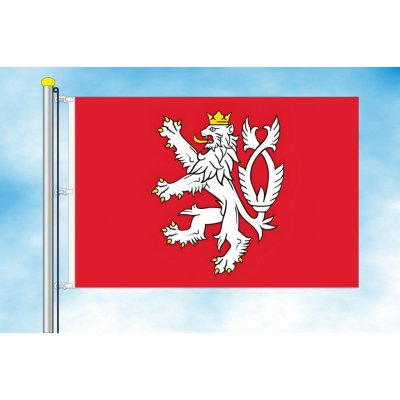 LIBEA, s.r.o. Vlajka Čech Rozměr: 40×60 cm, Uchycení: Karabiny na stožár – Hledejceny.cz