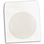 Papírová pošetka na CD/DVD včetně okénka (100ks v balení) - Obaly na CD – Zboží Živě