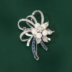 Éternelle luxusní brož Swarovski Elements Paola B8131-154872 Modrá – Zboží Dáma