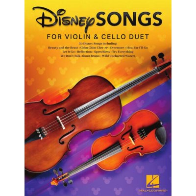 Disney Songs for Violin and Cello Duet 30 duetu pro housle a violoncello – Zboží Dáma