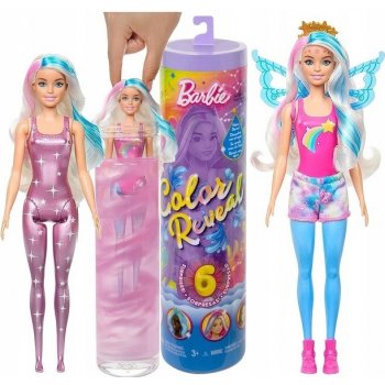 Mattel Barbie Color Reveal duhová galaxie
