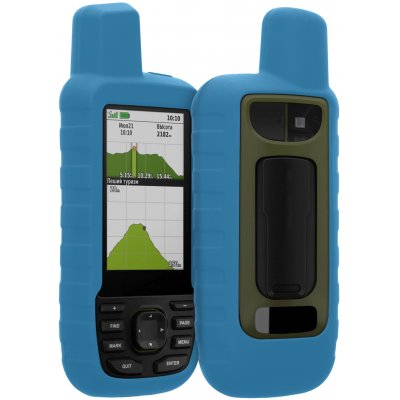 Obal na GPS navigaci kwmobile pro Garmin GPSMAP 66sr / GPSMAP 67 - outdoor pouzdro s protiskluzovou úpravou, barva Blue – Hledejceny.cz