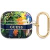 Guess TPU Flower Print Pouzdro pro Airpods Pro GUAPHHFLB