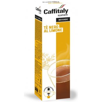 Ecaffé čaj citronový kapsle Caffitaly systém kompatibilní 10 ks