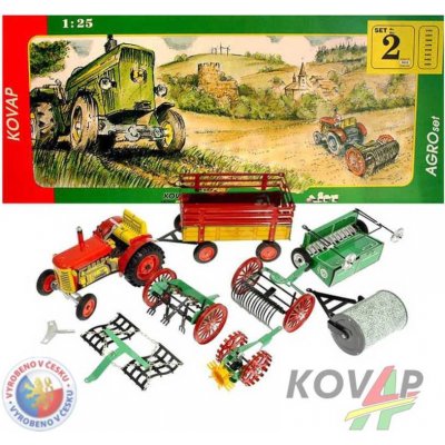 Kovap Agro set II červený – Zboží Mobilmania