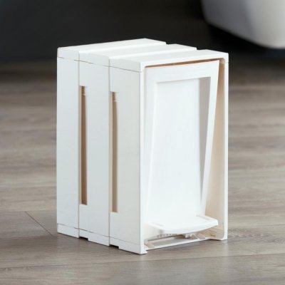 Bama Koš odpadkový TINA 7 L, bílá – Hledejceny.cz