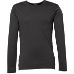 Tee Jays pánské tričko s dlouhými rukávy Interlock Tmavě šedá – Zboží Mobilmania