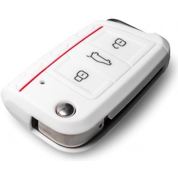 Klíčenka Ochranné silikonové pouzdro na klíč pro VW/Seat/Škoda novější generace s vystřelovacím klíčem barv