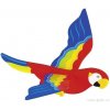 Dekorace Goki dřevěný létající papoušek