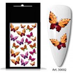 BIO nails vodolepka 30002 motýli a listy – Zboží Mobilmania