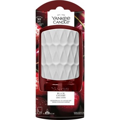 Yankee Candle Elektrický difuzér do zásuvky Organic Kit Black Cherry 18,5 ml – Sleviste.cz