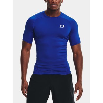 Under Armour Men's HeatGear Armour Short Sleeve Royal/White