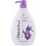 Dermomed Tekutý pudr & kosatec sprchový gel s dávkovačem 1 l – Zboží Dáma