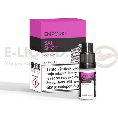 Emporio Booster Nic Salt PG50/VG50 20mg 5x10ml – Hledejceny.cz
