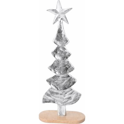H&L Vánoční stříbrný stromek 35cm A98021560 – Hledejceny.cz