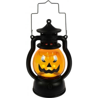 {Lucerna - lampa - lampička - dýně - pumpkin - HALLOWEEN - 12 x 7,5 cm ARPEX HA1663 – Zboží Mobilmania