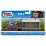 Fisher Price Motorizovaná lokomotiva Toby s vagónem HYN30 – Sleviste.cz