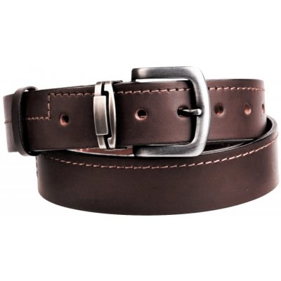 Penny belts pánský kožený pásek 9-4-40 tmavě hnědý – Hledejceny.cz